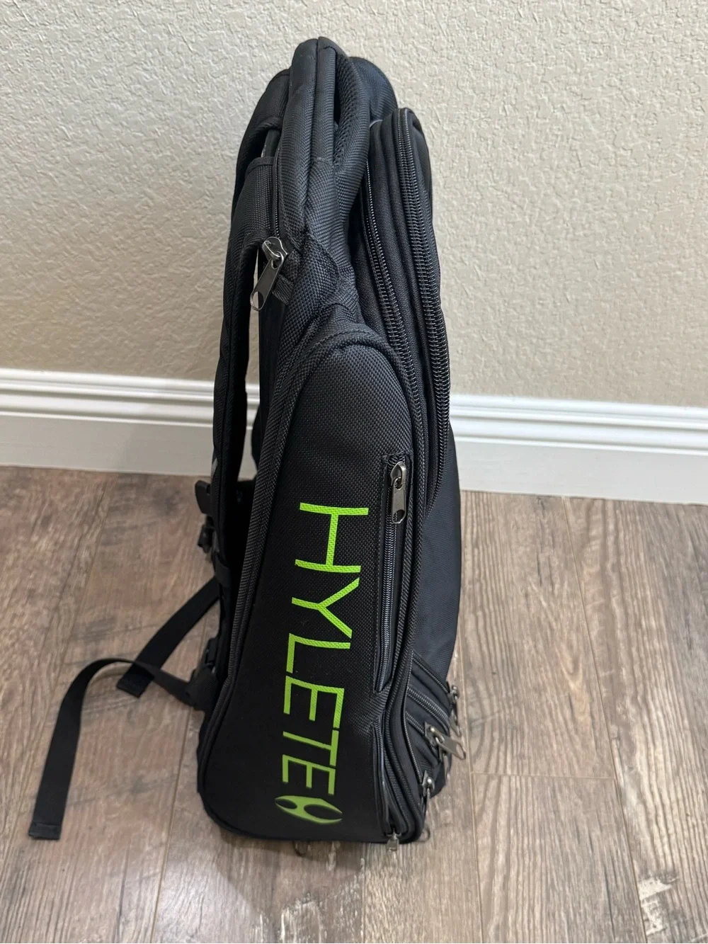 HYLETE Icon 6-in-1 60L Convertible Backpack Travel Gym Duffel Black